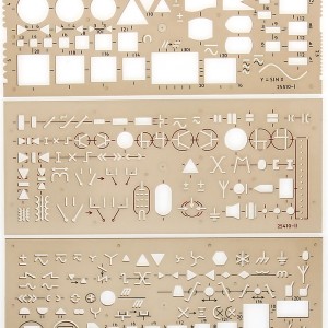 Електрошаблон 3 бр. Koh-i-Noor