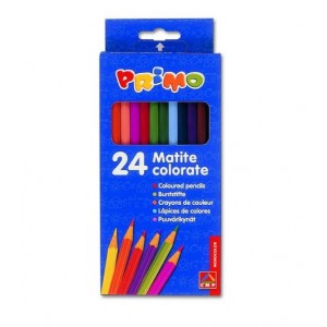 Цветни моливи 24 цвята Primo